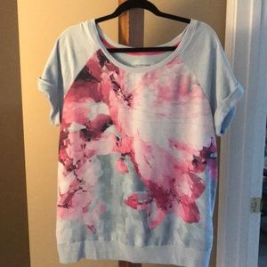 Lane Bryant watercolor top
